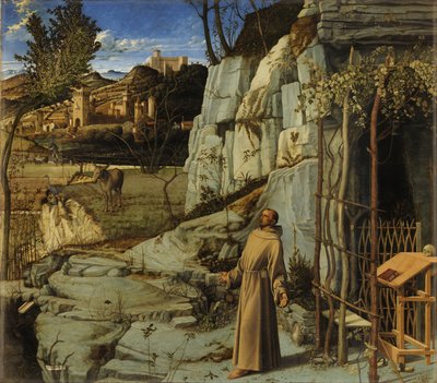 Saint Francis in the Desert by Giovanni Bellini